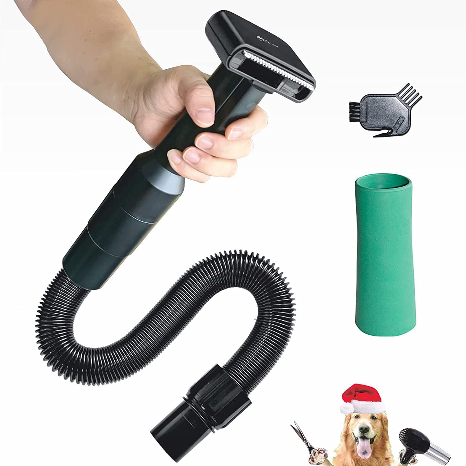 Dog clippers clearance with vacuum attachment